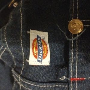 Dickies Denim Mens Overalls NWOT